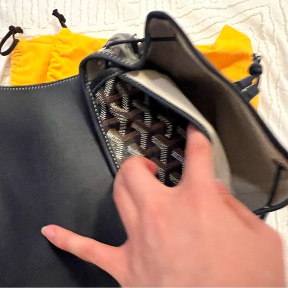 Goyard Alpin Mini Backpack – Navy Blue - Picture 9 of 12